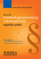 Słownik terminologii prawniczej i ekonomicznej angielsko-polski - ost. sztuki Wyd. 9